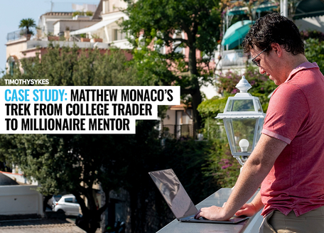 Image for Matthew Monaco’s Trek From College Trader to Millionaire Mentor