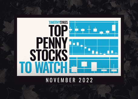 Image for Top Penny Stocks to Watch for November 2022
