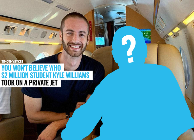 $2 Million Student Kyle Williams Took on a Private Jet Thumbnail
