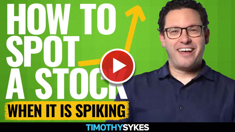 How To Spot A Stock When It Is Spiking {VIDEO} Thumbnail