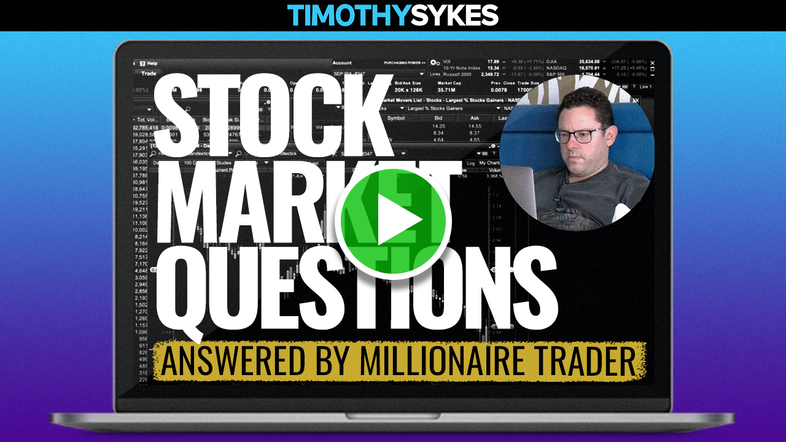 Stock Market Questions Answered By Millionaire Trader {VIDEO} Thumbnail