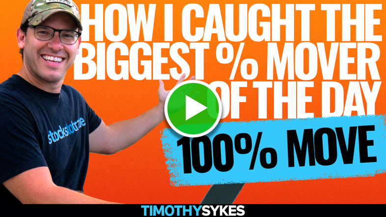How I Caught The Biggest % Mover Of The Day {VIDEO} Thumbnail