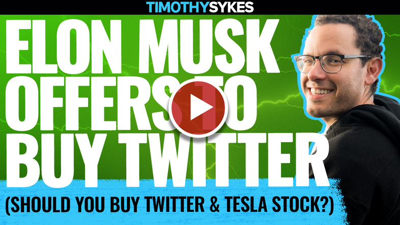 Elon Musk Offers To Buy Twitter $TWTR (Should You Buy Twitter And Tesla Stock?) {VIDEO} Thumbnail