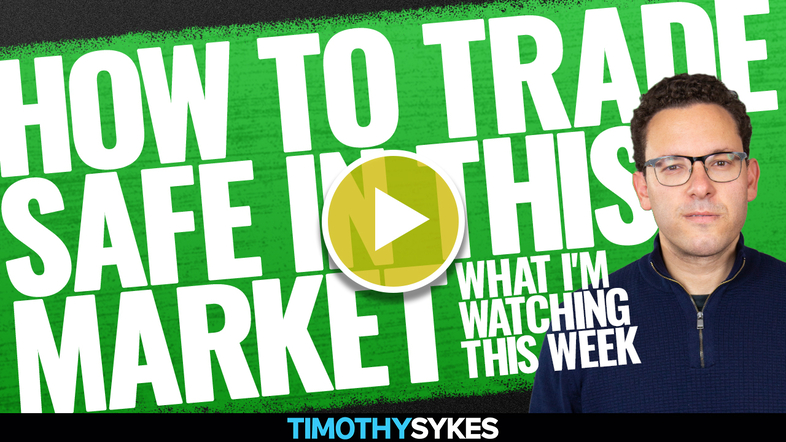 How To Trade Safe In This Market — What I&#8217;m Watching This Week {VIDEO} Thumbnail