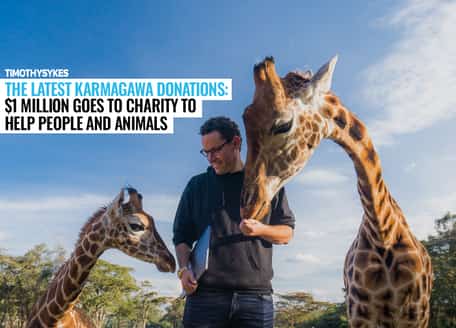 Image for The Latest Karmagawa Donations: $1 Million Goes to Charity to Help People and Animals
