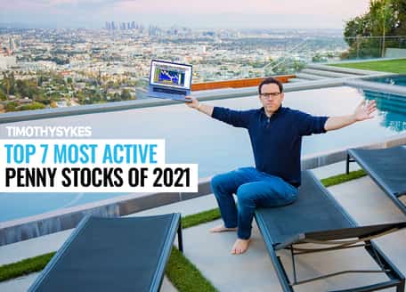 Image for Top 7 Most Active Penny Stocks of 2021