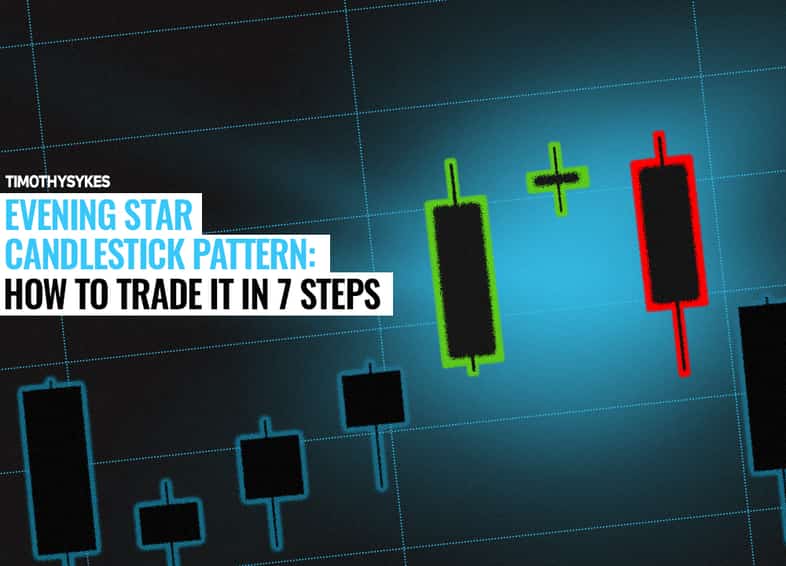Evening Star Candlestick Pattern: How to Trade It in 7 Steps Thumbnail