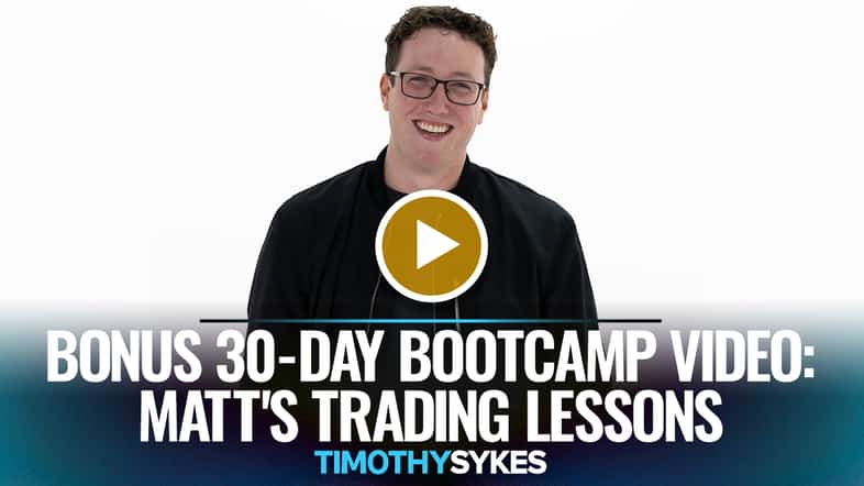 Bonus 30-Day Bootcamp Video: Matt&#8217;s Trading Lessons {VIDEO} Thumbnail