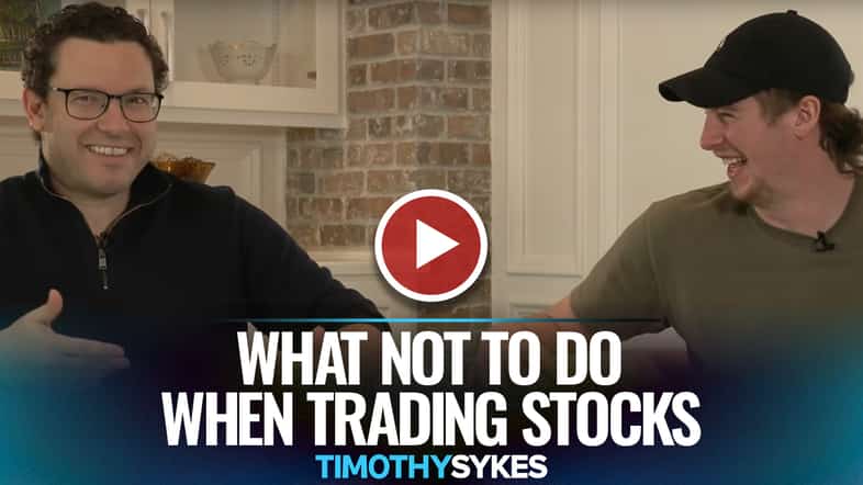 What Not To Do When Trading Stocks {VIDEO} Thumbnail