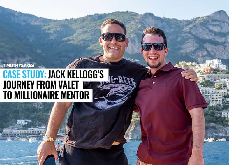 Timothy Sykes Student Jack Kellogg’s Journey From Valet to Millionaire Mentor Thumbnail