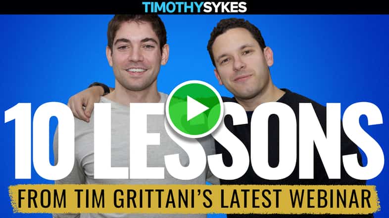 10 Trading Lessons From Tim Grittani&#8217;s Latest Webinar {VIDEO} Thumbnail