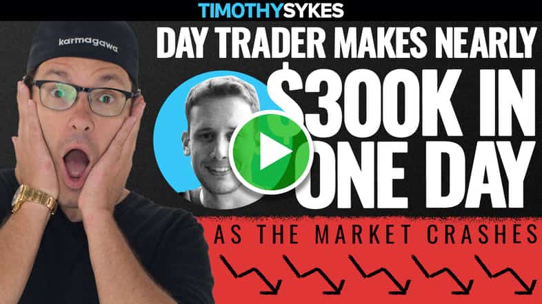 Day Trader Makes Nearly $300K In One Day As The Market Crashes {VIDEO} Thumbnail