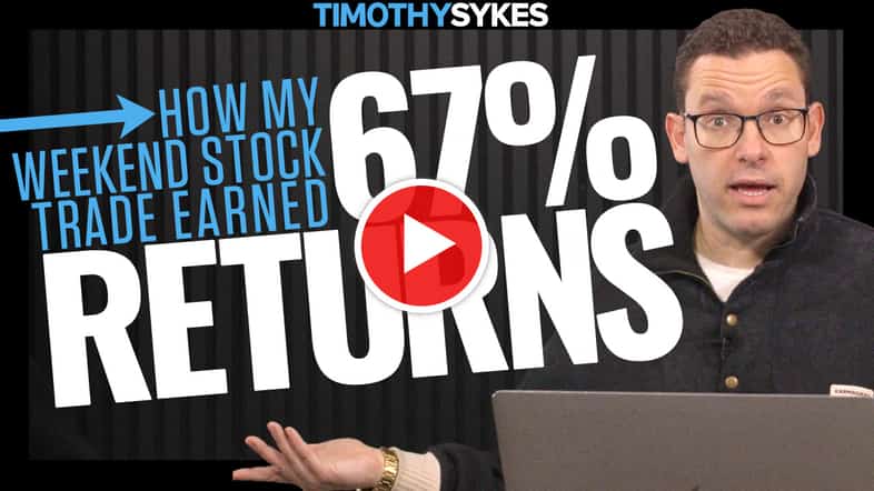 How My Weekend Stock Trade Earned 67% Returns {VIDEO} Thumbnail