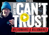Image for Why You Can’t Trust Millionaires & Billionaires {VIDEO} recomended post